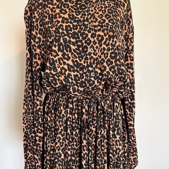 Maxi Dress in Animal Print Fabric Size L - Picture 6 of 7